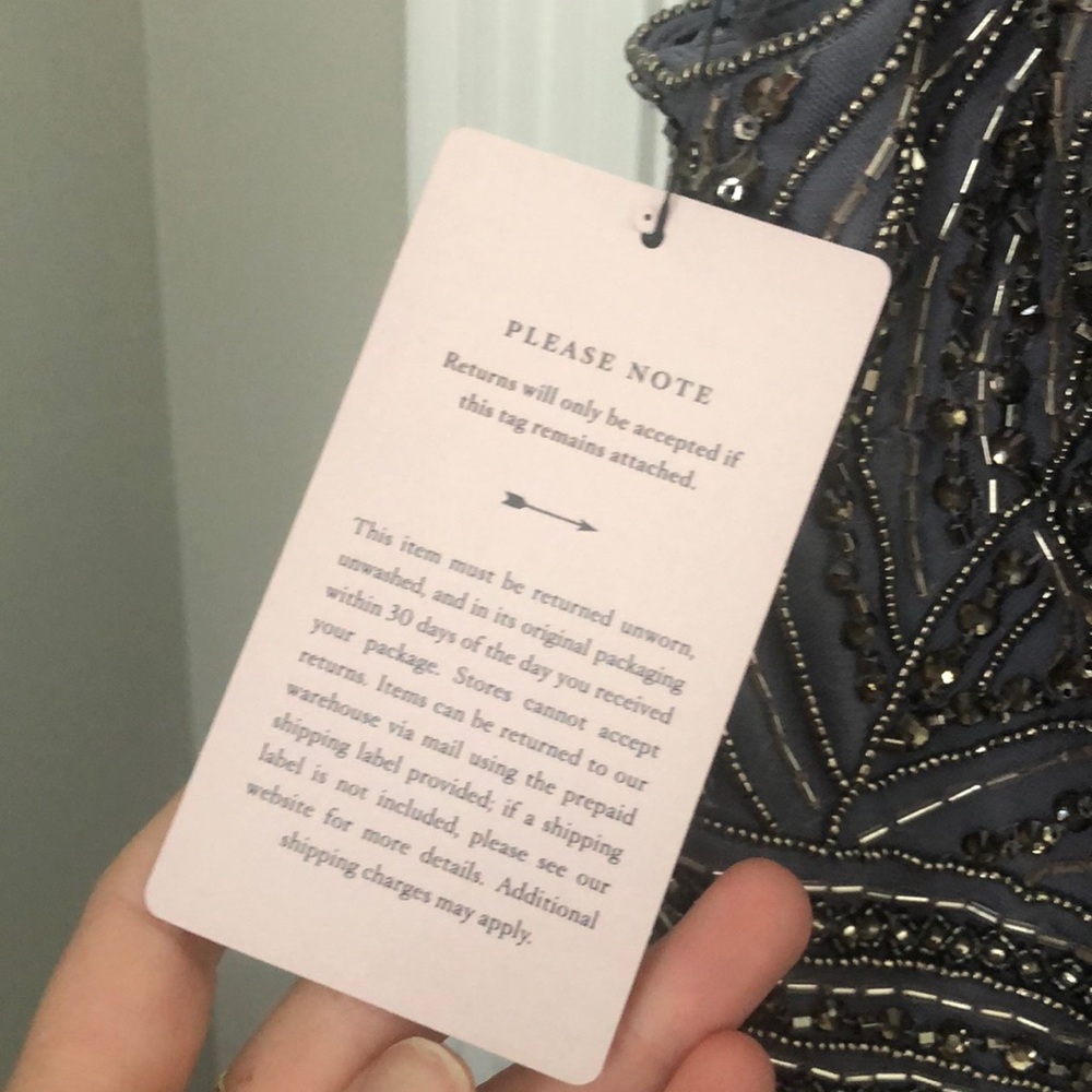 NWT BHLDN Avery beaded evening dress - Picture 3 of 6